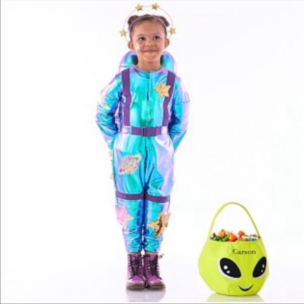 Pottery Barn Kids Purple Astronaut Costume